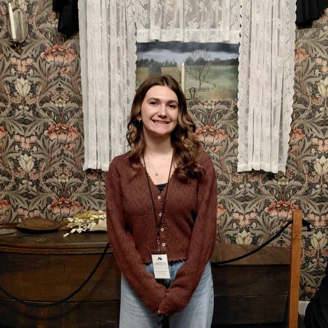 Please help the Chaplains Museum welcome one of its new student workers, Shyla Brown! 

Hi! My name is Shyla Brown! I am a Junior majoring in History with a minor in Government. As a history major, I enjoy learning and researching about all areas of history, but my favorite historical era to learn about would be World War II, specifically the Holocaust. In the museum, I have begun researching the encounters between American Jewish Army Chaplains and Jewish Holocaust Survivors after World War II. 

My favorite part of the Museum is Miss Melanie’s Parlor, which depicts the mourning customs during the 19th century. 

Come and visit the Chaplains Museum to learn more about the ways chaplains served families on the homefront! 

Help the Chaplains Museum expand our collection and add new exhibits! Look for the "Donate" section at the link in our bio. 

#chaplainsmuseum #chaplain #libertyuniversity