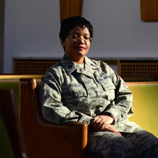 At six years old, Donnette Boyd moved from poverty in Jamaica to drug- and gang-infested Cleveland, Ohio. She later became a chaplain in the U.S. Air Force, rising to the rank of Colonel. 

Chaplain Boyd didn’t grow up in church, but she believed in the protection of prayer as she faced the violence of her neighborhood. Every day, she went to school with a backpack and a knife—her deterrence weapon. Seeking to leave this environment, Boyd worked hard to study at Kent State University, where she joined the U.S. Air Force Reserve Officers’ Training Corps (ROTC). Upon graduating, she was commissioned as a line officer in the Air Force in 1987. 

Boyd began her faith journey by reading the Bible, setting aside her inclination for skepticism. She began going to church and at 26 years old made the decision to give her life to Christ. From then on, Boyd was on mission to serve others, using her background as opportunities for outreach and ministry. 

Two and a half years later, while stationed in Germany, Boyd felt called to ministry. She resigned her commission to attend seminary and returned to the Air Force four years later as a chaplain. 

Chaplain Boyd has served around the world, including war zones in Iraq and Afghanistan. Commenting on her deployment, she said, “I had to preach in body armor while everyone was told to stay low, but instead of staying low, I chose to stand and preach because I said to myself, 'If something struck me right now, I know I was doing what I was called to do.’” 

Chaplain Boyd’s story is one of resilience, hard work, and devotion. Visit the museum to learn more about chaplains like her! 

Image: Chaplain Donnette Boyd. Courtesy of Defense Visual Information Distribution Service. 

 

Help the Chaplains Museum expand our collection and add new exhibits! Look for the "Donate" section at the link in our bio.  

#chaplainsmuseum #chaplain #militarychaplain #libertyuniversity #womenshistorymonth