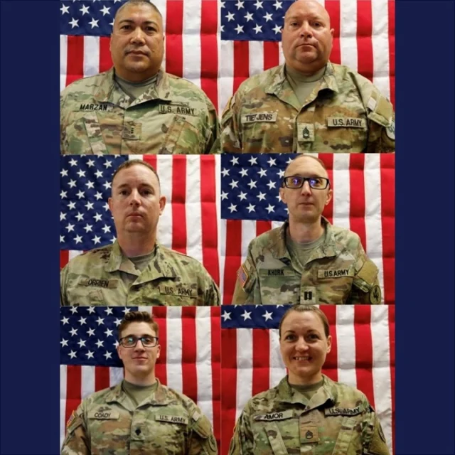 The first six United States Army Reservists have been identified as killed in Operation Epic Fury on March 1, 2026, in Port Shuaiba, Kuwait. All six were assigned to the 103rd Sustainment Command in Des Moines, Iowa.

Chief Warrant Officer 3 Robert M. Marzan
Sergeant First Class Noah L. Tietjens
Major Jeffrey R. O’Brien
Captain Cody A. Khork
Sergeant Declan J. Coady
Sergeant First Class Nicole M. Amor

We express our deepest condolences and grieve with the families of these brave servicemen and women who gave their lives in defense of our country. We pray for their fellow service members, their families, and the chaplains who are providing comfort and guidance through this time of loss.

#libertyuniversity #chaplainsmuseum